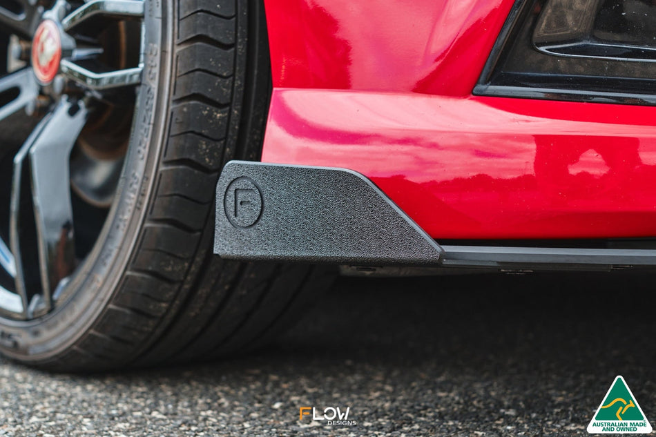 Flow Designs VF Commodore S1 Sedan Front Lip Splitter Winglets (Pair)