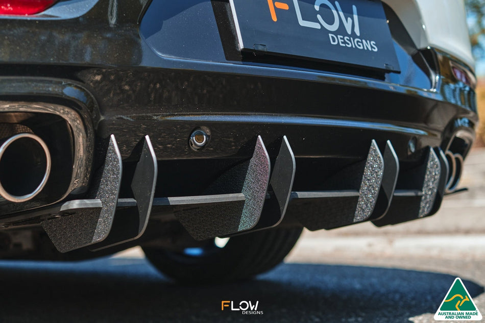 Flow Designs VF Commodore S2 Sedan Flow-Lock Rear Diffuser