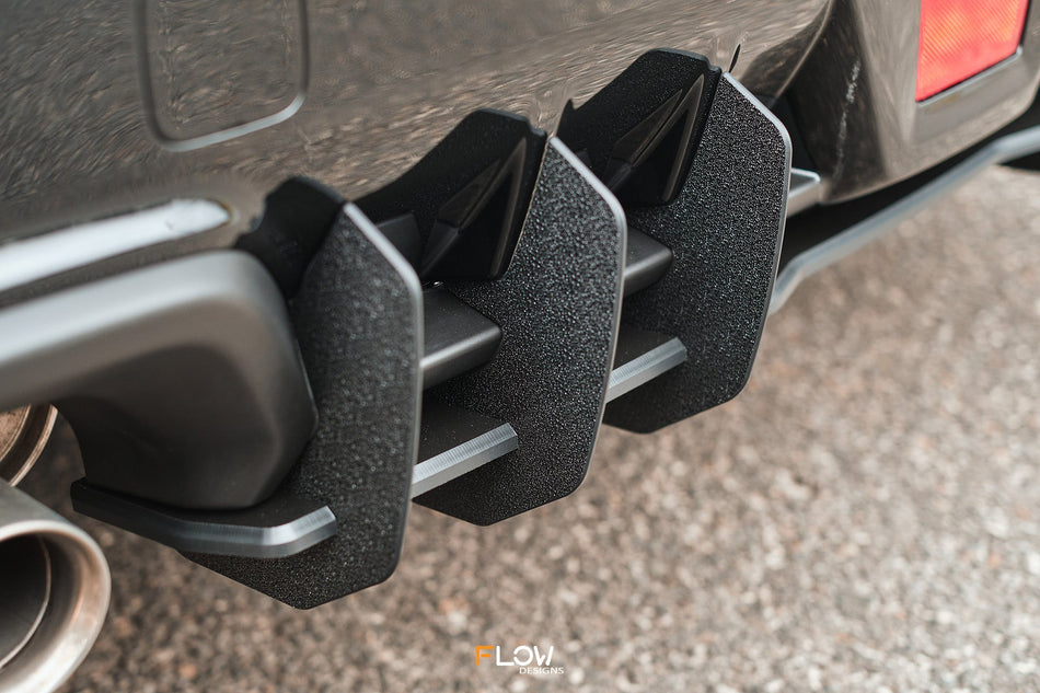Flow Designs VB WRX Flow-Lock Rear Diffuser (GLOSS)