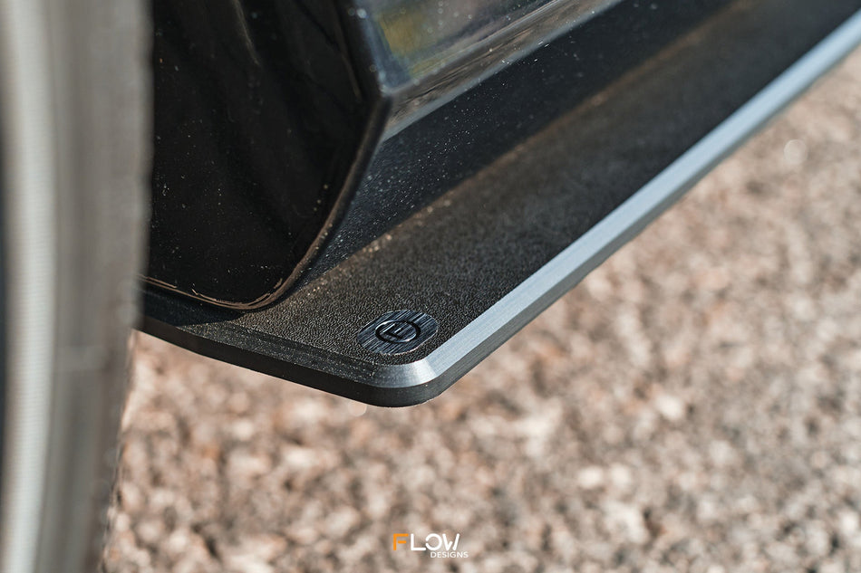 Flow Designs Falcon FGX Side Skirt Splitters (TEXTURED: Pair)