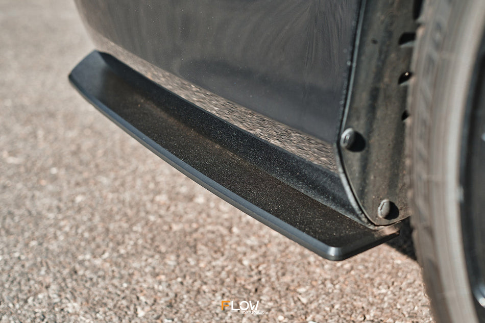 Flow Designs Falcon FGX Rear Spats (TEXTURED; Pair)