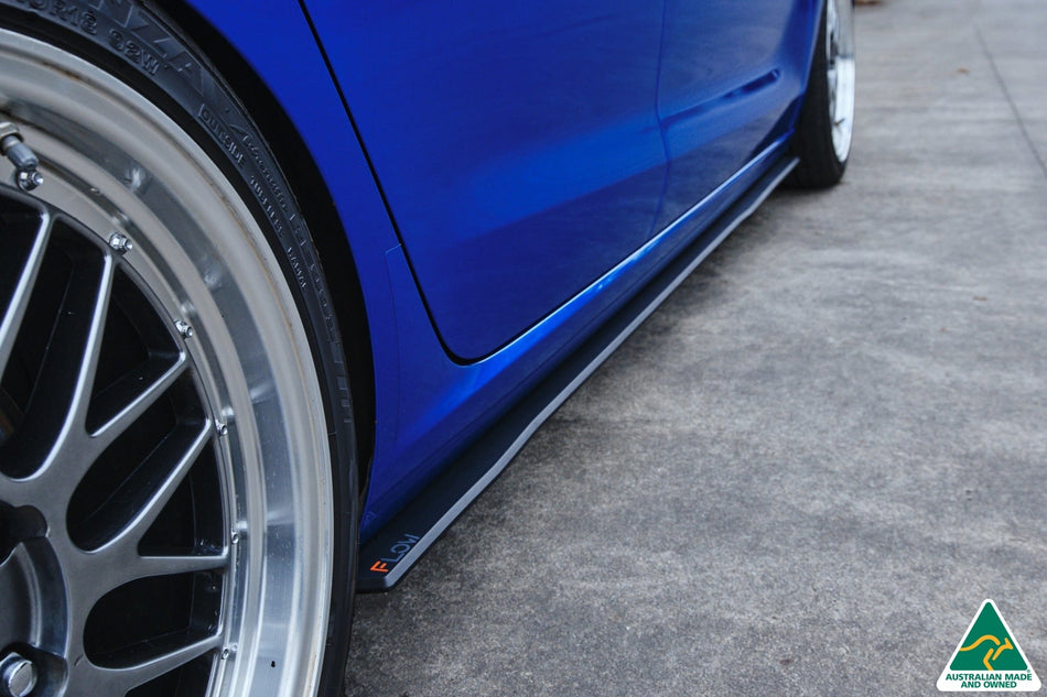 Flow Designs i30 SR Hatch (2017-2018) Side Skirt Splitters (Pair)
