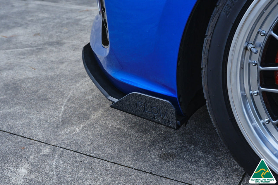 Flow Designs i30 SR Hatch (2017-2018) Front Lip Splitter Winglets (Pair)