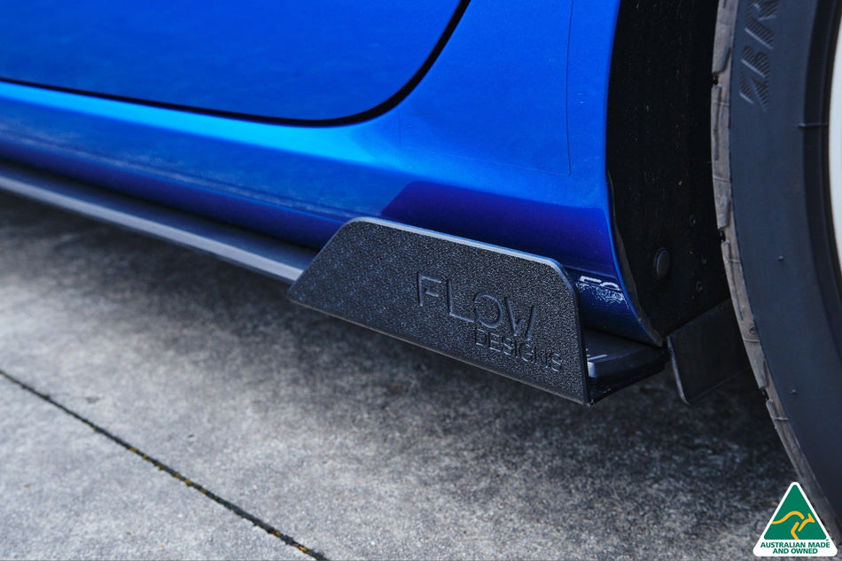 Flow Designs i30 SR Hatch (2017-2018) Side Skirt Splitter Winglets (Pair)