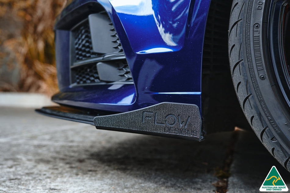 Flow Designs S3 8V Sedan Facelift  Front Lip Splitter Winglets (Pair)