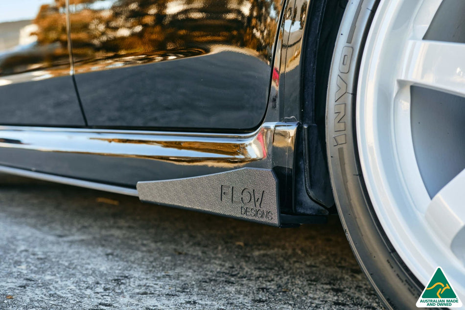 Flow Designs Impreza WRX/RS G3 Hatch PFL Side Skirt Splitter Winglets (Pair)