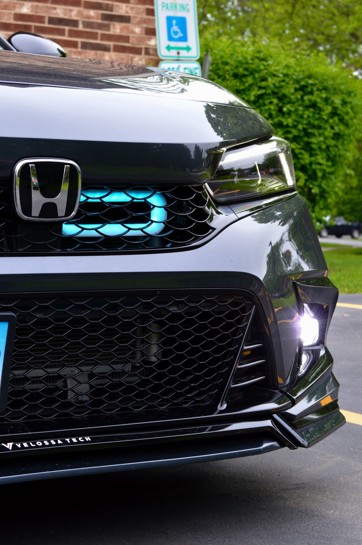 Velossa Tech BIG MOUTH LIT KIT Ram Air Intake Snorkel | Honda Civic Si/Sport/EX/LX 2022+ — view 3