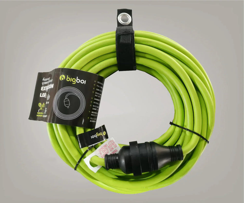 Bigboi Extra Heavy Duty Commercial Grade Extension Lead - 15m