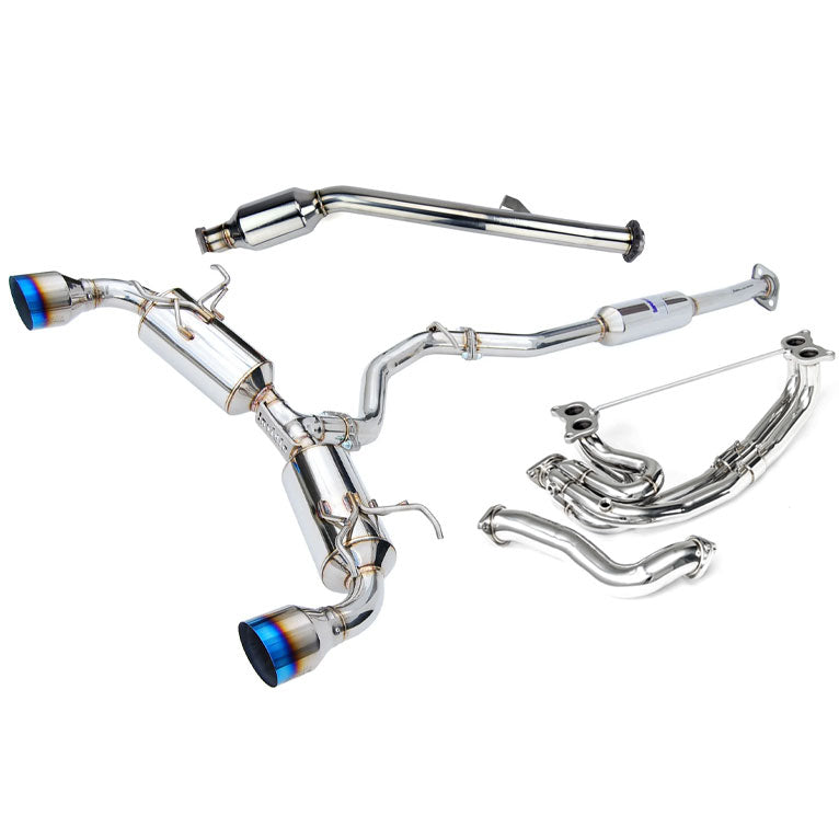 Invidia N2 70mm Engine Back Exhaust w/PSR Unequal Headers Subaru BRZ & Toyota 86 12-21, 22+ (6MT)