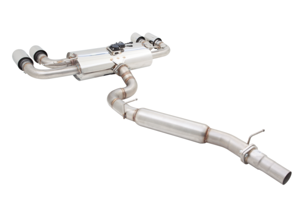 X-FORCE | Stainless Steel 3″ Cat Back Exhaust System W/ SMARTBOX | S3 8V (Hatchback)