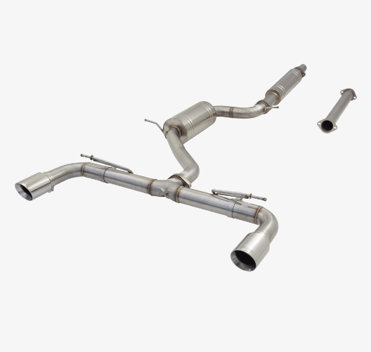 X-FORCE | 3" Stainless Steel Catback With Varex | MK8 GTI