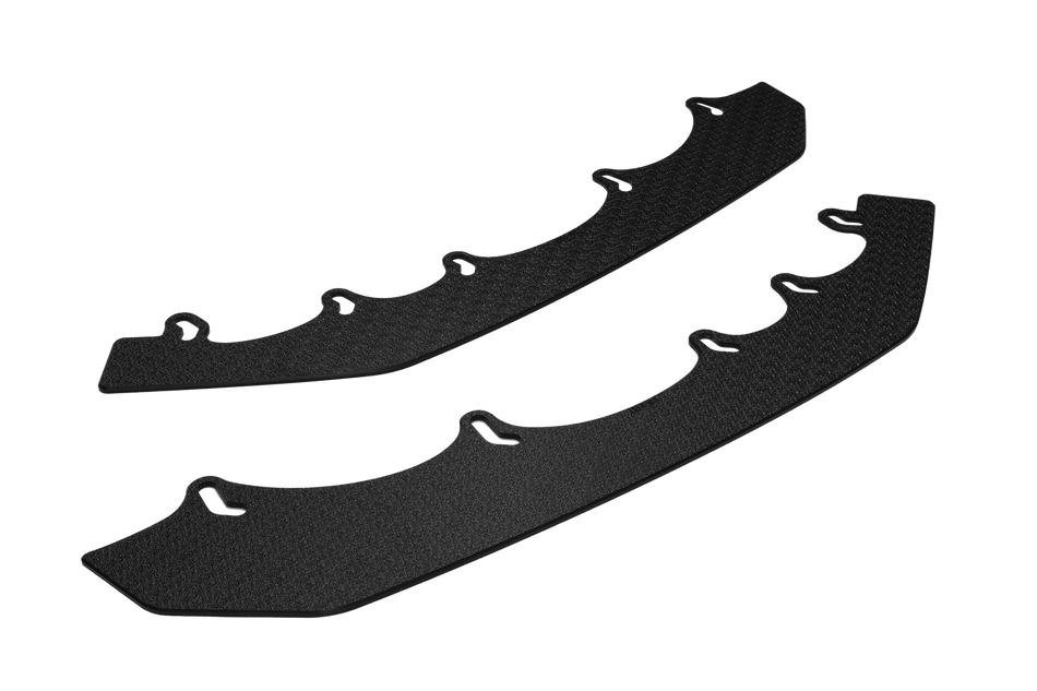 Flow Designs MK4 & MK4.5 Focus ST Front Lip Splitter Extensions (Pair)