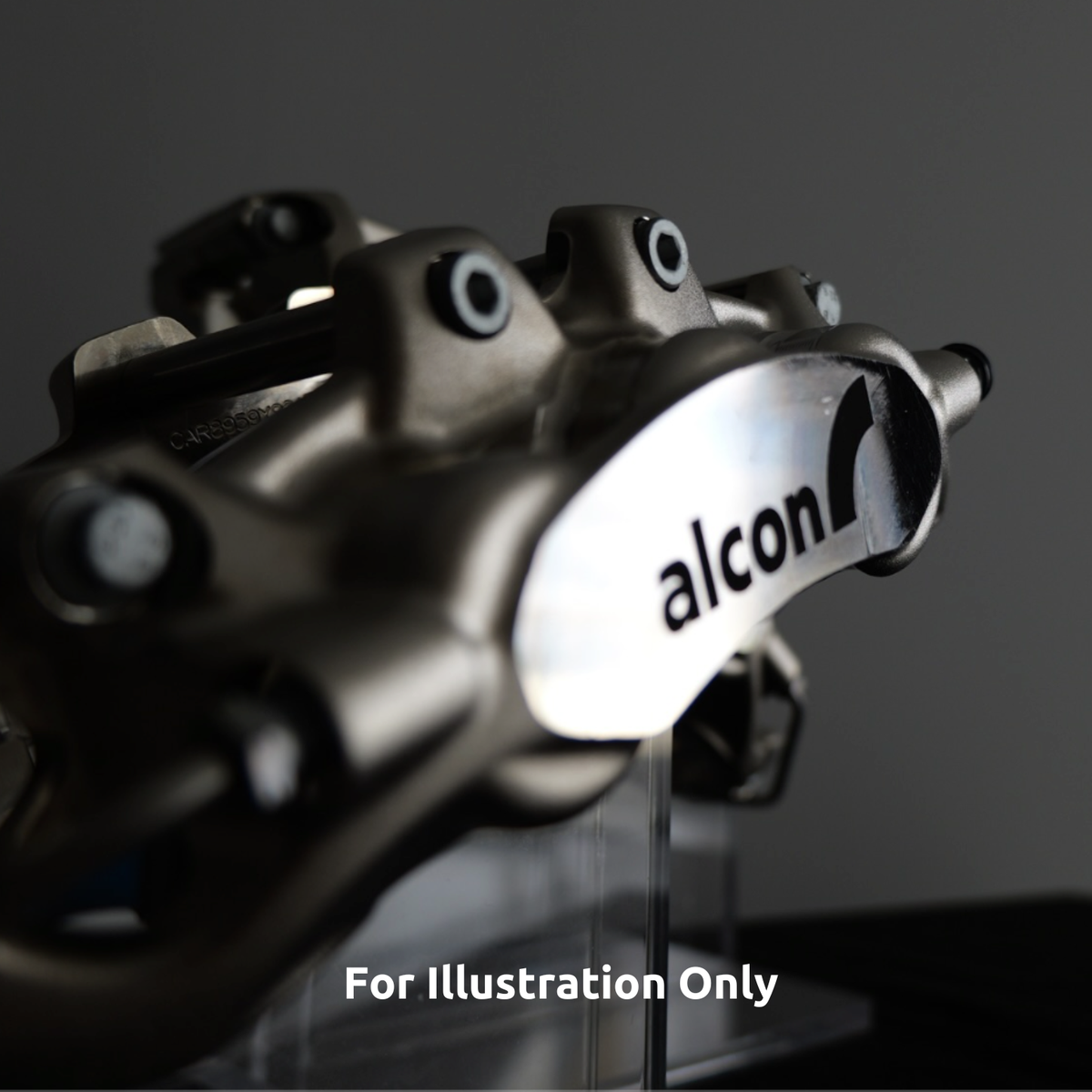 Alcon CAR89 ENP Plated 6 Pot Calipers Ø27.0/Ø31.8/Ø38.1 RT (Pair)