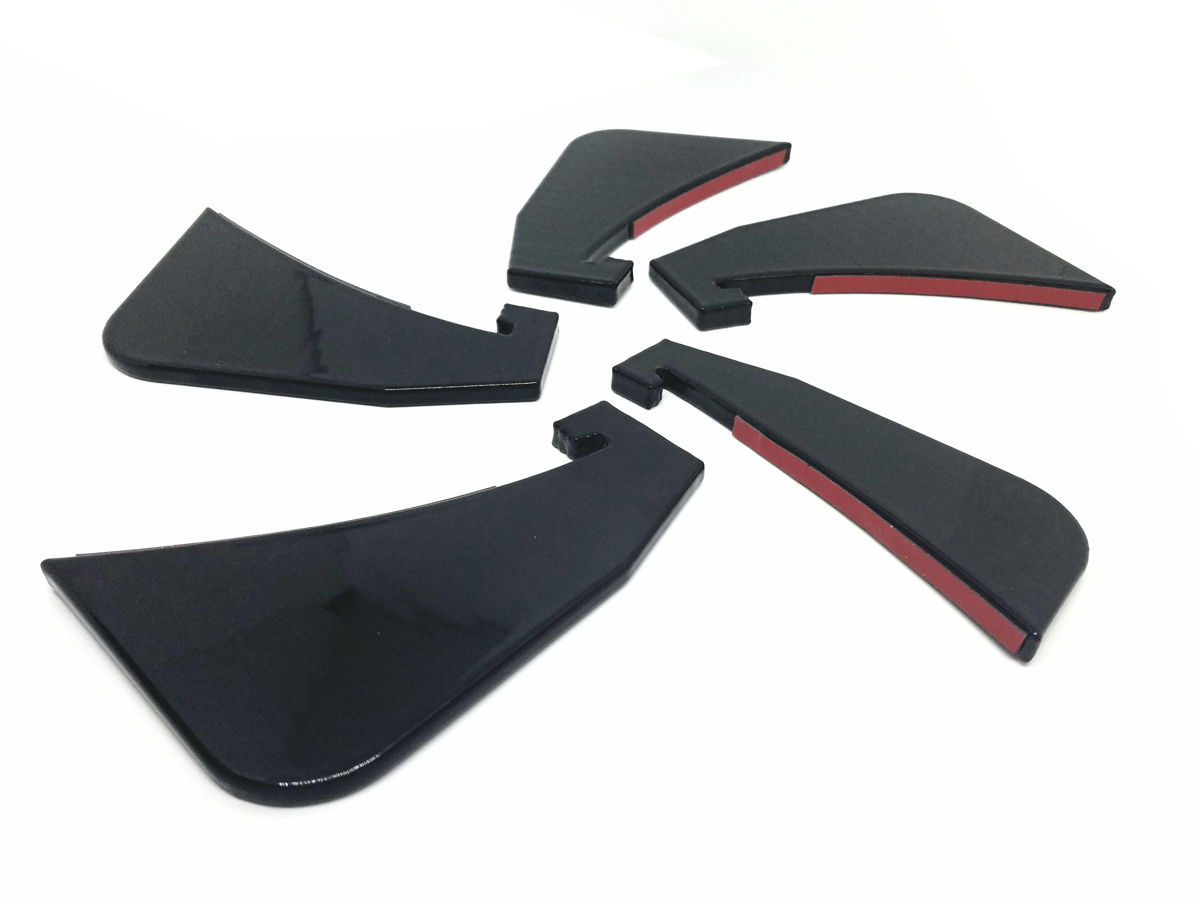 Velossa Tech Diffuser Fins (5-Pack) | Ford Fiesta ST (2018-2019 MK7/MK7.5 Only) 2014-2019