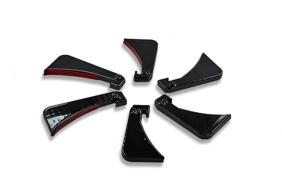 Velossa Tech Diffuser Fins (6-Pack) | Ford Focus ST 2013-2018