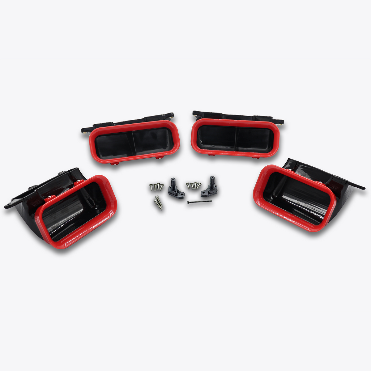 Velossa Tech Quad BIG MOUTH Ram Air Intake Snorkels | Ford F-150 2018-2020 & Ford F-150 Raptor 2021-2022