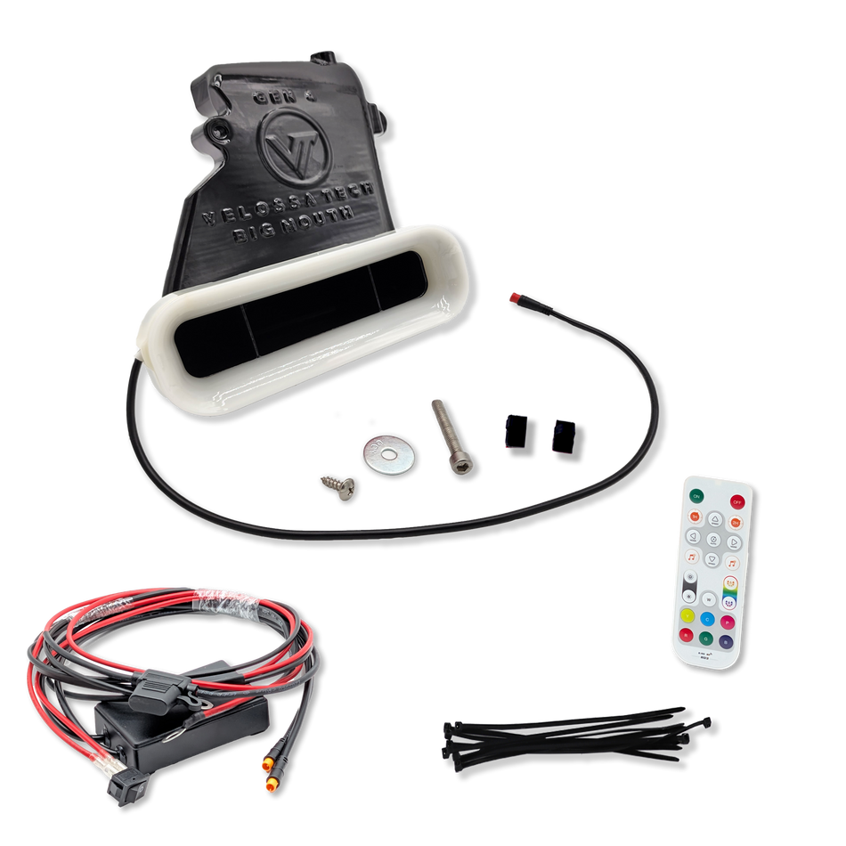 Velossa Tech BIG MOUTH LIT KIT Ram Air Intake Snorkel | Honda Civic Type R 2023+