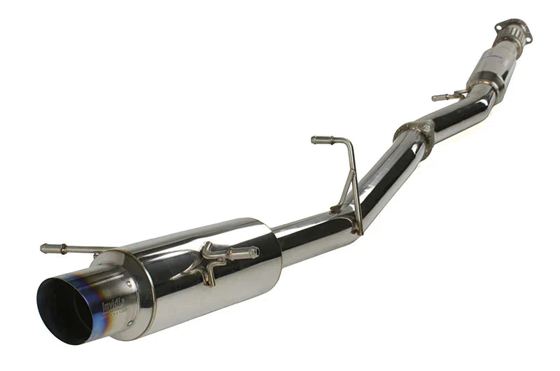 Invidia N1 Cat Back Exhaust Resonated Subaru WRX/STI GD 01-07