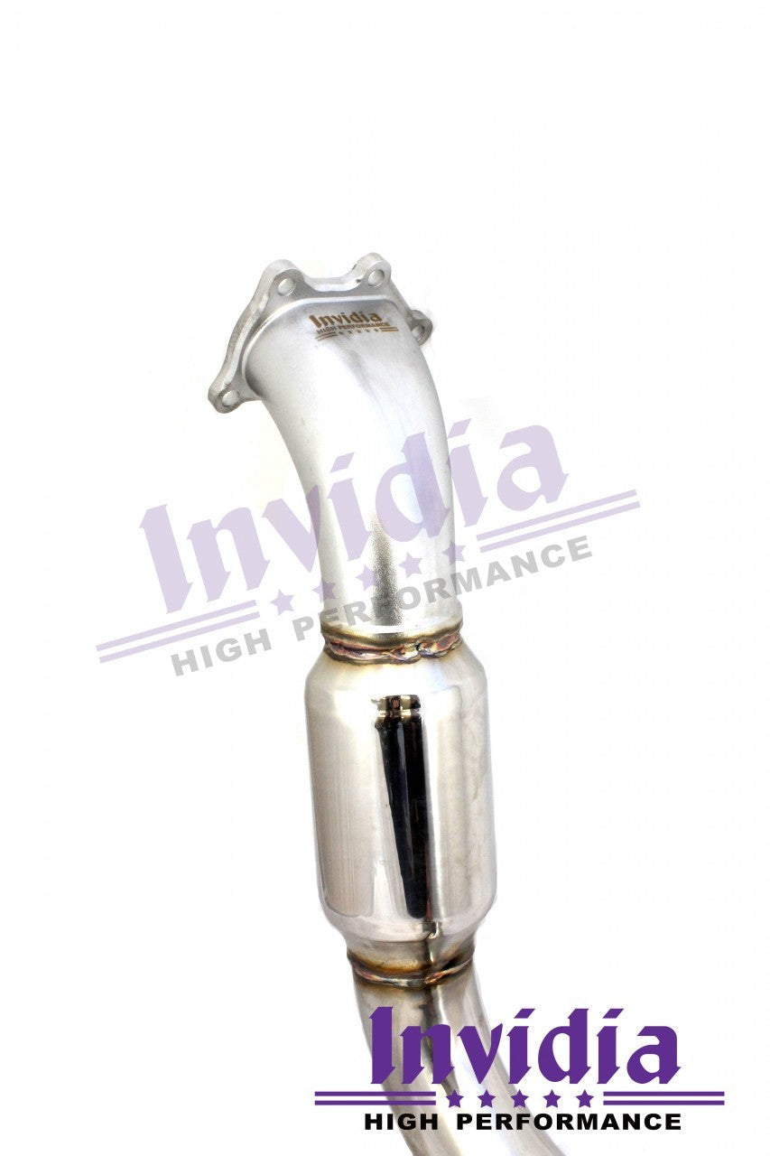 Invidia Down Pipe "Australian Spec" w/300 CPSI Cat Subaru STI 08-14/LGT 07-09/FXT 08-13 (5AT)