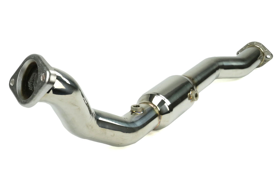Invidia Down Pipe/Front Pipe w/High Flow Cat Mitsubishi Evo X CZ4A