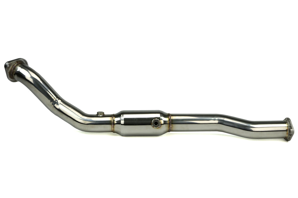Invidia Down Pipe/Front Pipe w/High Flow Cat Mitsubishi Evo X CZ4A