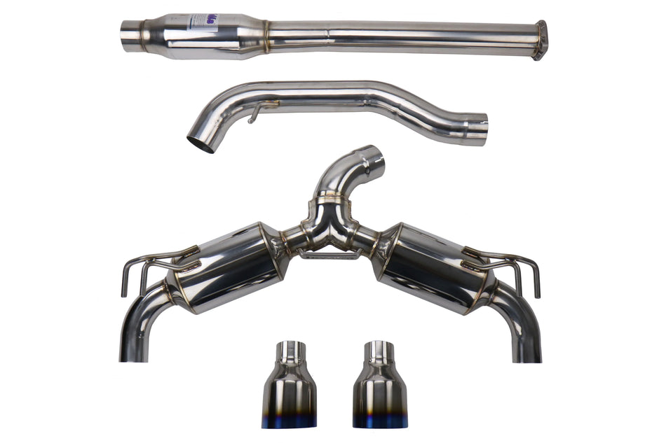 Invidia Dual N1 Cat Back Exhaust Mitsubishi Evo X CZ4A