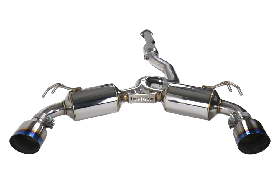 Invidia Dual N1 Cat Back Exhaust Mitsubishi Evo X CZ4A