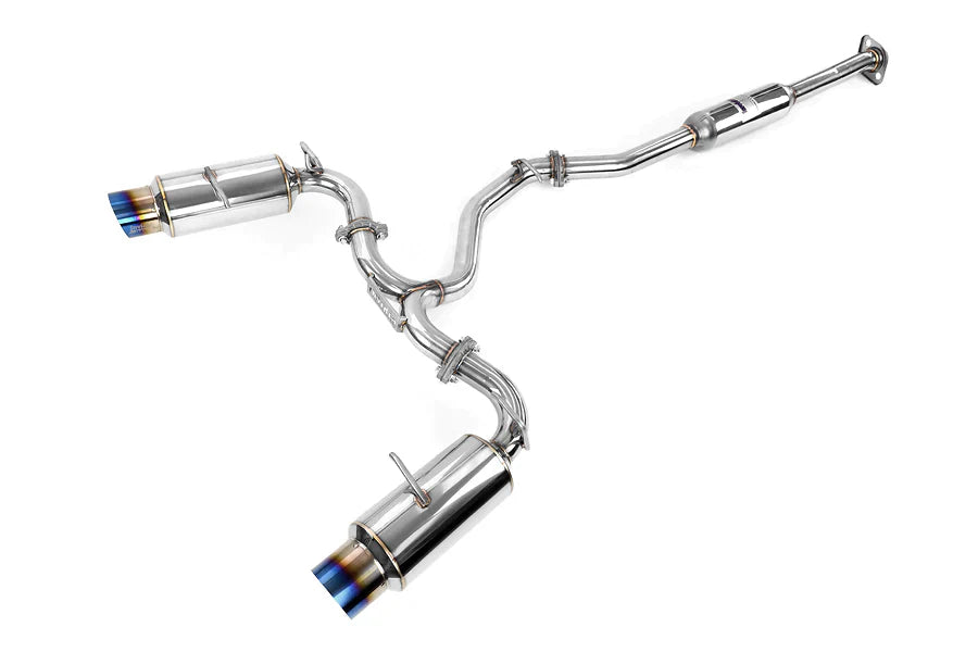 Invidia N1 Engine Back Exhaust w/Invidia Equal Headers Subaru BRZ & Toyota 86 12-21, 22+ (6MT)