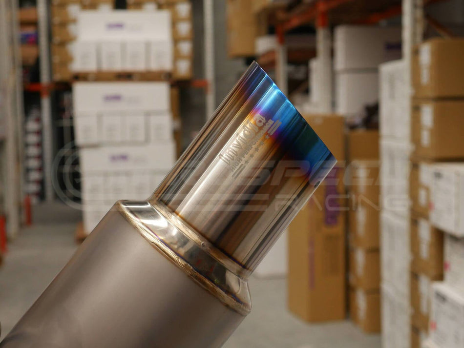 Invidia Titan G5 Titanium N1 Single Exit Cat Back Exhaust Resonated Subaru BRZ & Toyota 86 12-21, 22+