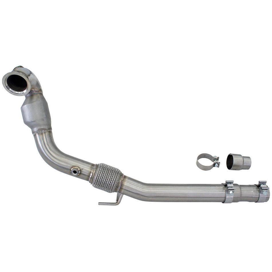 Invidia Down Pipe w/High Flow Cat VW Golf GTI Mk7, Mk7.5