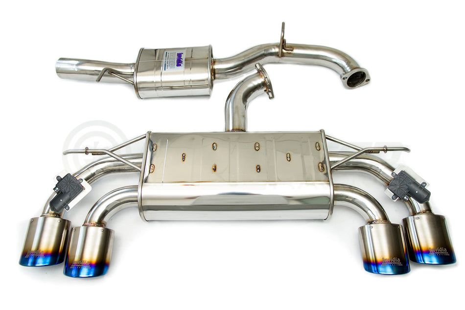 Invidia Q300 Valved Catback Exhaust w/Oval Tips VW Golf R Mk7