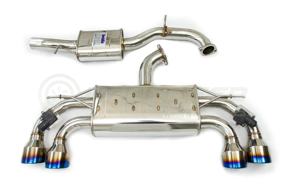 Invidia Q300 Valved Catback Exhaust w/Round Tips VW Golf R Mk7