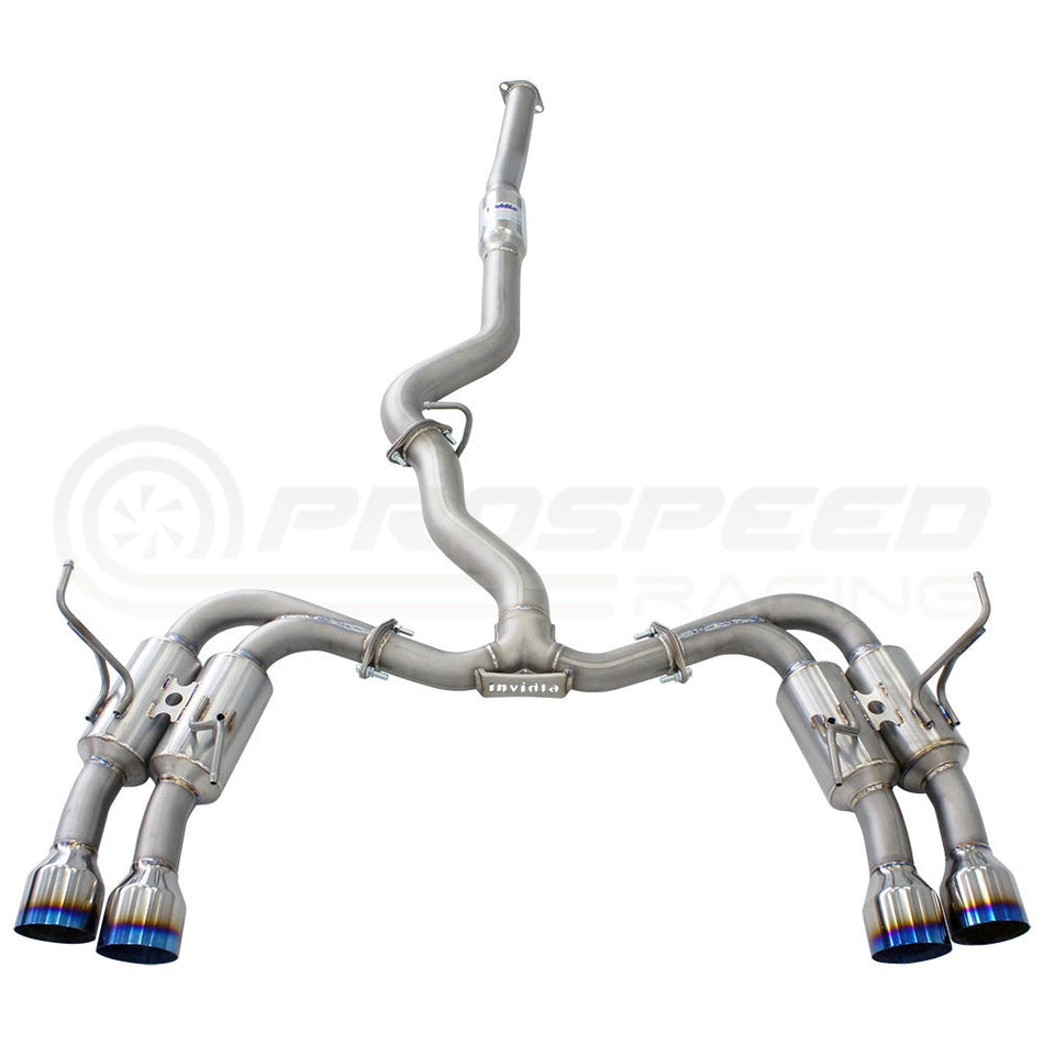Invidia Titan G5 Titanium R400 Cat Back Exhaust Subaru WRX/STI 11-21