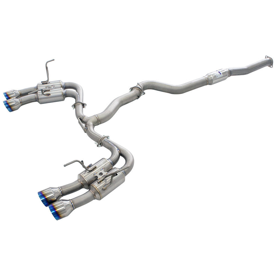 Invidia Titan G5 Titanium R400 Cat Back Exhaust Subaru WRX/STI 11-21