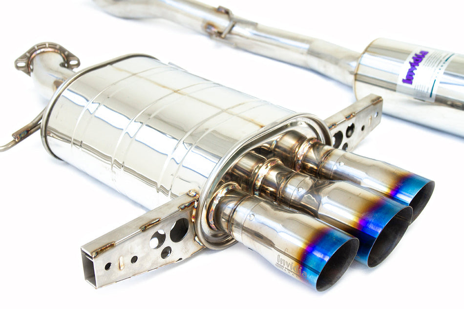 Invidia Q300 70mm Cat Back Exhaust Honda Civic RS FK7 16-21 (1.5T Centre Exit)