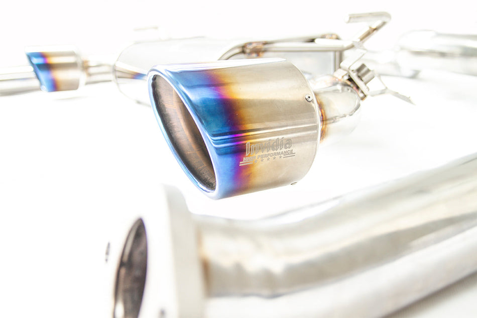 Invidia Q300 Valved Cat Back Exhaust Hyundai I30N Hatch PDe 17-20