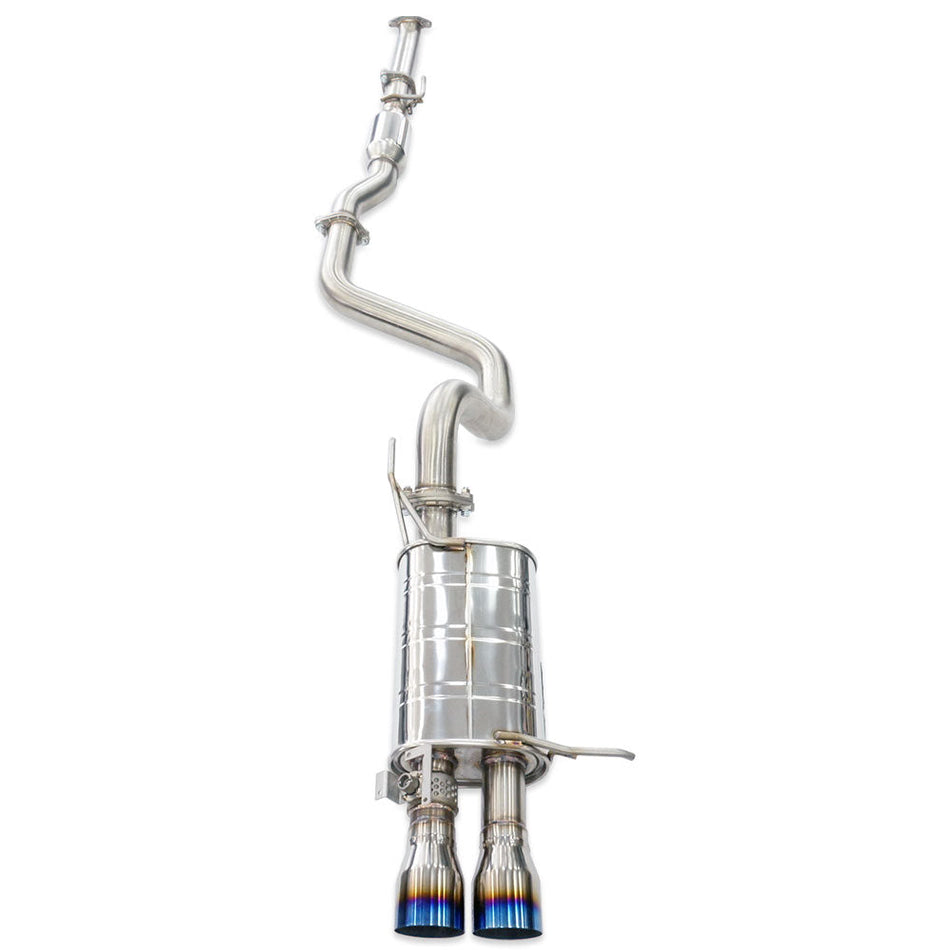 Invidia Q300 Valved Cat Back Exhaust w/Straight Cut Ti Tips Hyundai i20N BC 21+