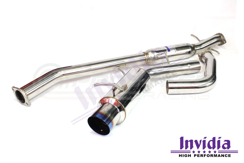 Invidia N1 Cat Back Exhaust Mitsubishi Evo 4-6 CP9A (Inc TME)