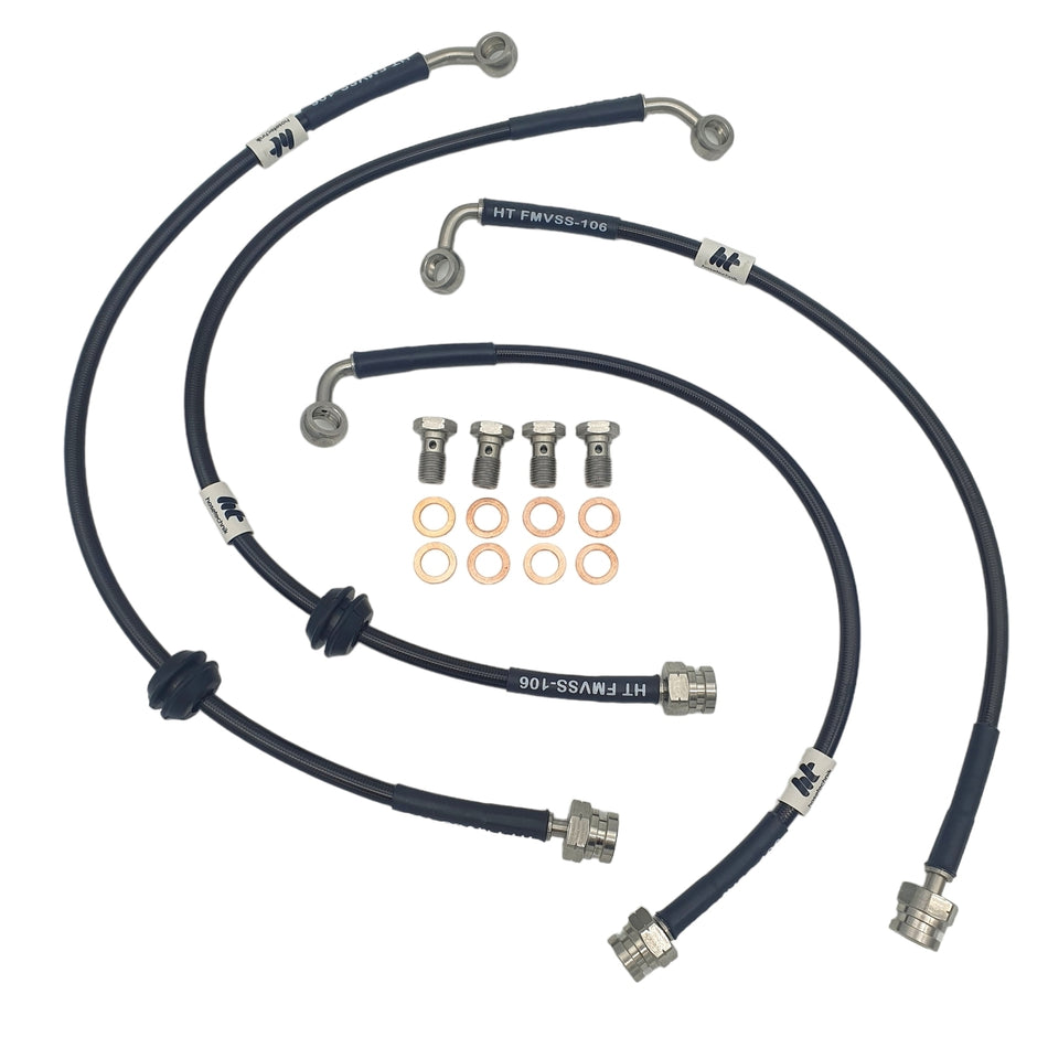 Hyundai i20N Hosetechnik Braided Brake Hose Kit