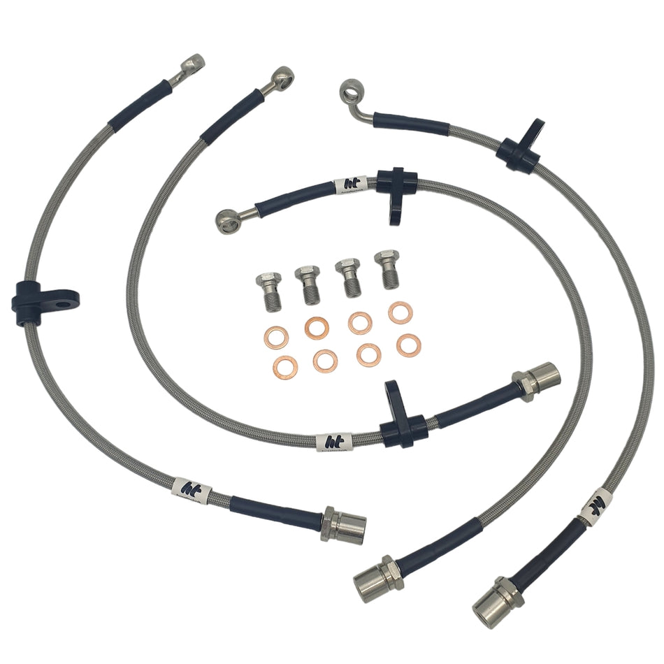 Subaru BRZ/Toyota 86 GTS Hosetechnik Braided Brake Hose Kit
