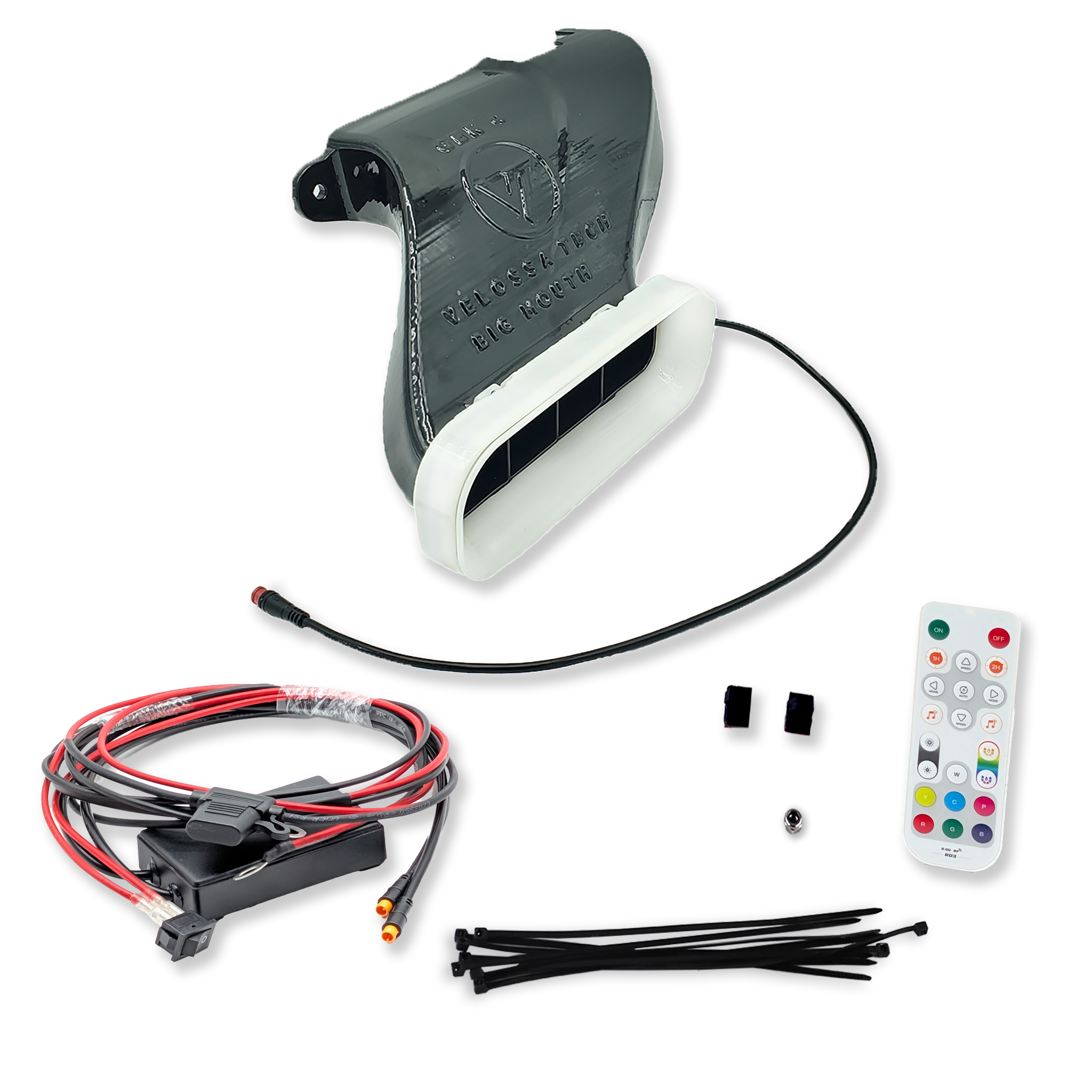 Velossa Tech BIG MOUTH LIT KIT Ram Air Intake Snorkel | Hyundai Kona N 2022-2023