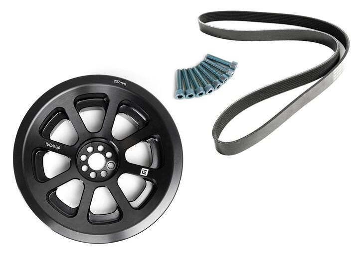 Integrated Engineering 207mm Crank Pulley & Damper Upgrade Kit Audi A6/A7 C7/S4/S5 B8/B8.5/Q5/SQ5 8R