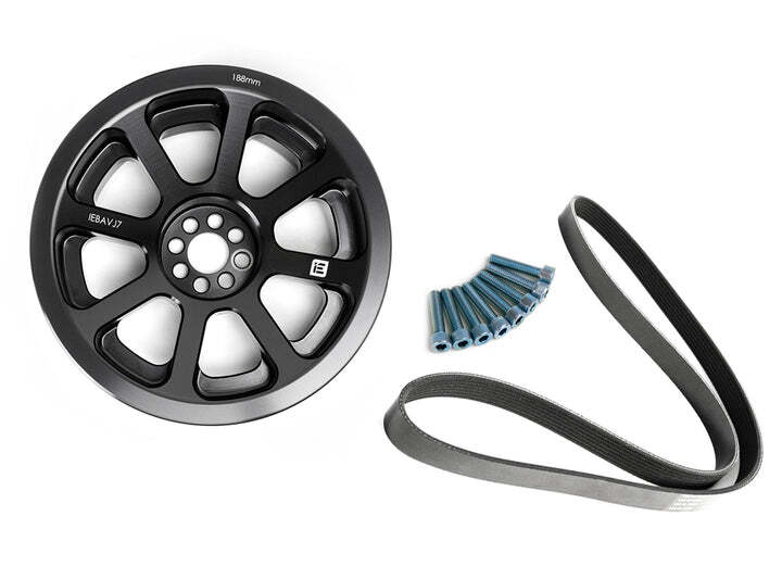 Integrated Engineering 188mm Crank Pulley & Damper Upgrade Kit Audi A6/A7 C7/S4/S5 B8/B8.5/Q5/SQ5 8R