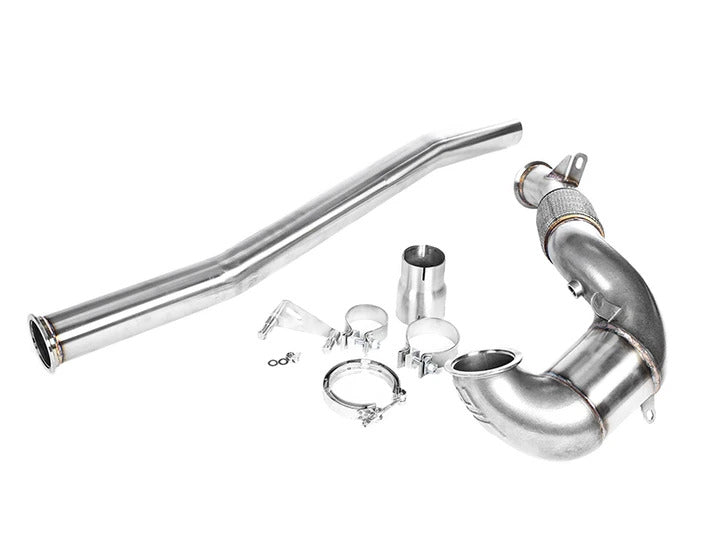 Integrated Engineering Cast Catted Down Pipe Audi S3 8V/TT, TTS 8S/Golf R Mk7, Mk7.5