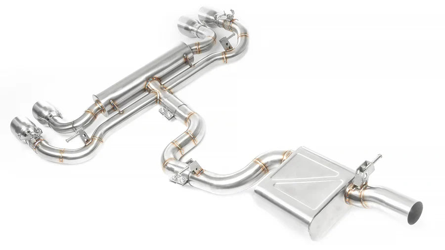 Integrated Engineering Valved Cat Back Exhaust System VW Golf R Mk8