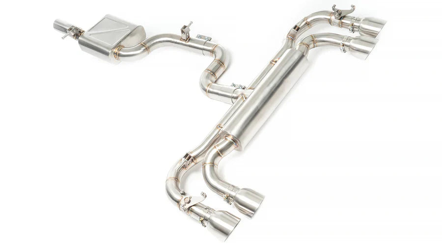 Integrated Engineering Valved Cat Back Exhaust System VW Golf R Mk8