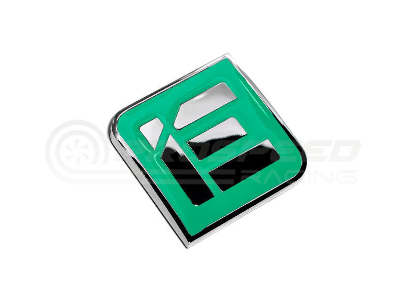 Integrated Engineering Logo Vehicle Badge Green Universal