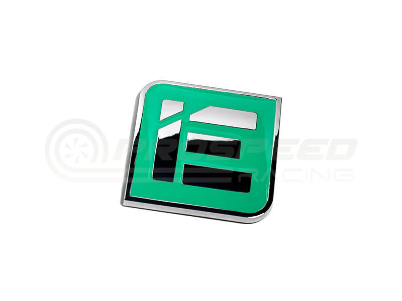 Integrated Engineering Logo Vehicle Badge Green Universal