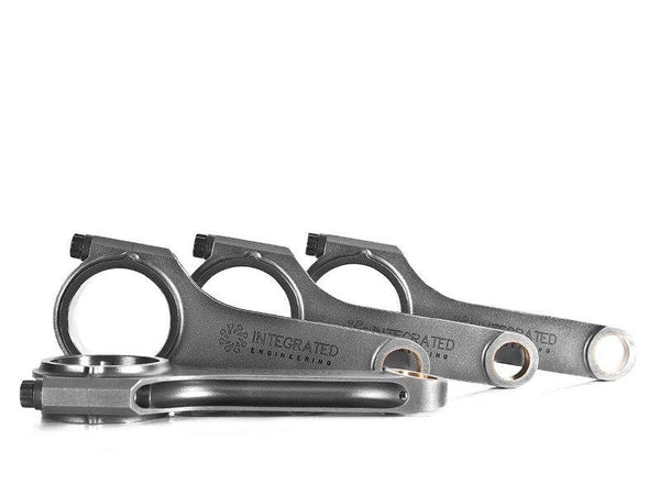 Integrated Engineering Forged 144x19mm H-beam V2 Drop-In Rods, Rifle Drilled Red - VW/Audi 2.0 TFSI