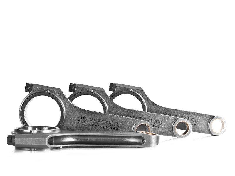 Integrated Engineering Forged 144x19mm H-beam V2 Drop-In Rods, Rifle Drilled Red - VW/Audi 2.0 TFSI